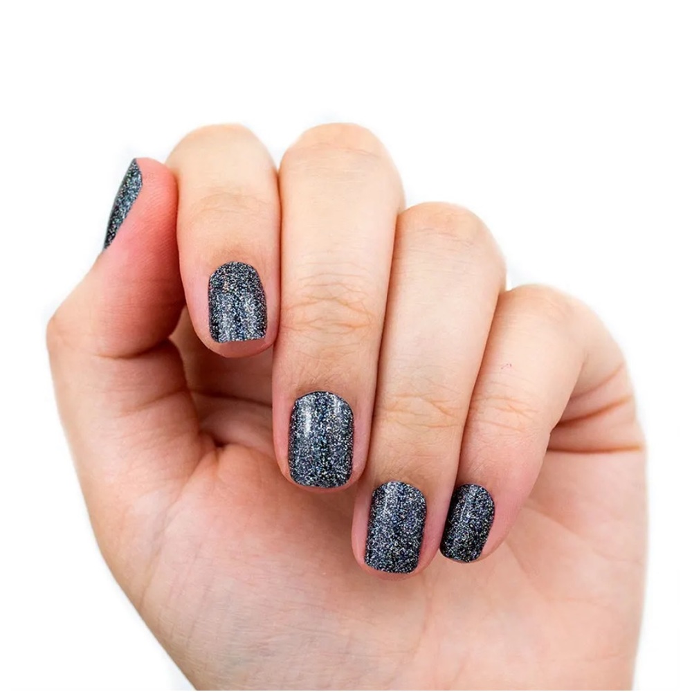 *Retired* Color Street: Soho-ver It | Black Holographic Glitter Sparkles Party - Picture 10 of 12